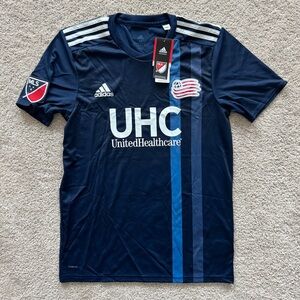 New England Revolution Adidas Soccer Jersey Men Sz Medium NEW